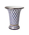 Ваза ИФЗ Ампирная, Кобальтовая сетка, 20.3см, настольная, фарфор, подарочная упаковка 80.50293.00.1