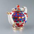 Чайник доливной ИФЗ Весенняя Народные узоры, 2000мл, фарфор 80.60810.00.1