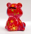 Копилка Pomme-Pidou Мишка Тэдди, мини, розовый 9.5x9x10.5см 148-00250/C