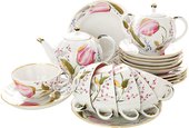 Сервиз чайный ИФЗ Тюльпан Розовые тюльпаны, 20 предметов 81.20955.00.1