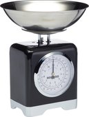 Весы кухонные механические KitchenCraft Lovello Retro Black LOVSCALESBLK