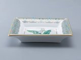 Подставка для мелочей ИФЗ Квадратная, Ландыш майский, 16.4x16.4см, фарфор, подарочная упаковка 81.34213.00.1