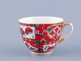 Чашка с блюдцем ИФЗ Весенняя, Красный конь, 250мл, фарфор 81.15308.00.1