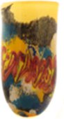 Ваза Top Art Studio Богема 44см, цветное стекло ZB2622-AG