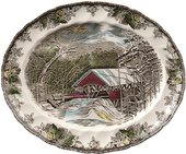 Блюдо овальное Johnson Brothers Деревенька, 39см A4038101023