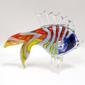 Фигурка стеклянная Top Art Studio Карасик, 18x14см ZB2434-TA