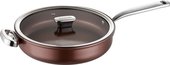 Глубокая сковорода 28см c крышкой Zanussi Siena ZCU51231CF
