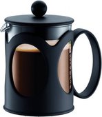 Кофейник с прессом, 0.5л, чёрный Bodum Kenya 10683-01