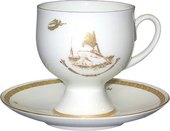 Чайная пара ИФЗ, рисунок Северная столица, форма Классическая-2 81.15835.00.1