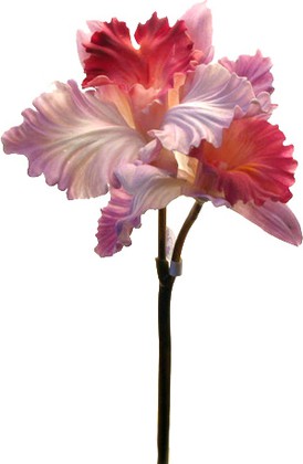 Цветок искусственный Top Art Studio Орхидея Каттлея фиолетовая 50см HSD0313-TA