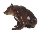 Скульптура ИФЗ Медведь бурый, фарфор 82.04678.00.1