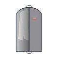 Чехол для одежды Hausmann Monocolor 100x60см, серый HM-701002GN