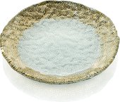 Тарелка плоская IVV Tricot Gold 22см 7902.3