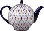 Чайник заварочный ИФЗ Тюльпан, Сетка 1950, 600мл, фарфор 80.42350.00.1