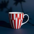 Бокал ИФЗ Весна, Да и Нет красный, 470мл, костяной фарфор 80.44741.00.1