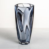Ваза Crystalite Bohemia Барлей, 30.5см, грей 8KH03/0/72W94/305