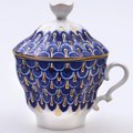 Чайная пара с крышкой ИФЗ Подарочная 2, Чешуйка, 250мл, фарфор 81.14347.00.1