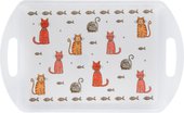 Поднос большой Lesser & Pavey Коты Верные друзья 45x32см LP44488