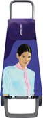 Сумка-тележка Rolser Face Joy, фиолетовая с рисунком JET029more-carla