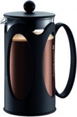 Кофейник с прессом, 1.0л, чёрный Bodum Kenya 10685-01