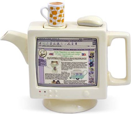 Чайник коллекционный "Пентиум" (Computea Teapot) The Teapottery 4415
