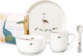 Набор детской посуды Asa Selection Kids Fiona Flamingo, 5 предметов 38953/314