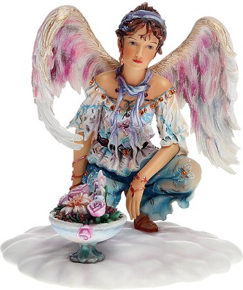 Статуэтка Lesser & Pavey Ангел веры и надежды, Angel of Faith and Hope, 10см, полистоун LP16910