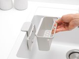 Органайзер для раковины Brabantia Sink Side на присоске, светло-серый 302480