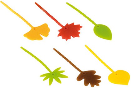 Значки для кружек, дизайн серии myDRINK, 6 "листочков"