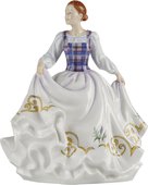 Статуэтка Шотландия (Scotland), фарфор, 17см English Ladies ELGECL21101