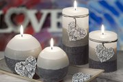 Свеча декоративная Bartek Candles Мерси, колонна 7x9см 5901685026147