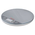 Весы электронные кухонные Soehnle Flip silver круглые серебристые 5кг/1гр 66161
