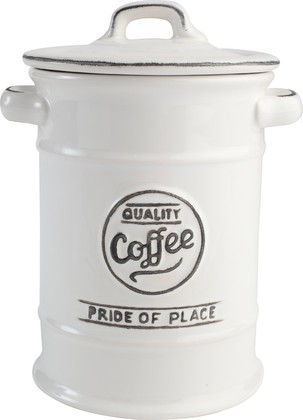 Ёмкость для хранения кофе T&G Pride of Place White 18075