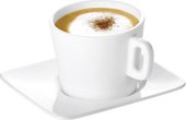 Кружка для капучино с блюдцем, фарфор Tescoma Gustito 386430.00