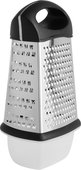 Тёрка Regent Inox с контейнером, четырехгранная, 23см 93-AC-GR-09