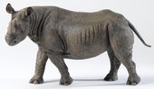Статуэтка Enesco Носорог, 20см, полистоун CA00258