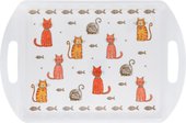 Поднос Lesser & Pavey Верные друзья Коты 35x24см LP44487