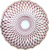 Сухарница ИФЗ Тюльпан Сетка-Блюз, 21.5см, фарфор 80.50253.00.1