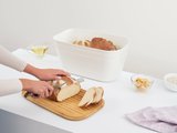 Хлебница Ambient Prime с бамбуковой крышкой, молочно-белый APR001PSWT