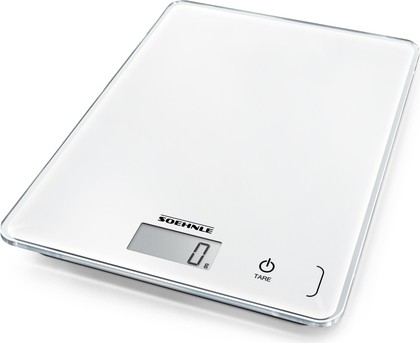 Весы кухонные электронные Soehnle Page Compact 300, 5кг/1гр, белый 61501