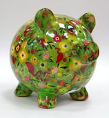 Копилка Свинья PEGGY светло-зелёная Pomme-Pidou 148-00025/D