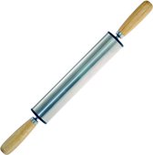 Скалка Regent 30x5см, нерж. сталь, дерево 93-AC-PR-12