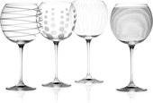 Фужер KitchenCraft Mikasa 750мл, набор 4шт, хрустальное стекло 5159316