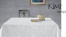 Скатерть Aitana Klimt, 160x300см, водоотталкивающая, белый KLIMT/160300/blanco