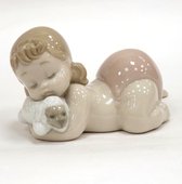 Статуэтка фарфоровая Друзья по играм (New Playmates) 7см NAO 02001574