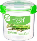 Контейнер Sistema Fresh, 700мл, круглый, салатовый 951370