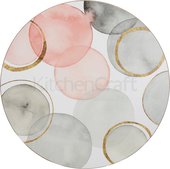 Подставки под тарелки на стол Creative Tops Небесные сферы d29см, 4шт, пробка C000280