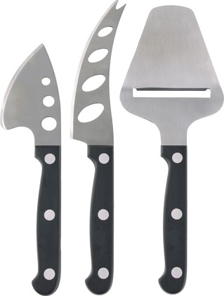 Набор ножей для сыра KitchenCraft Gourmet, 3пр 5119440
