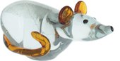 Фигурка стеклянная Top Art Studio Мышка 18x6см ZB2635-AG