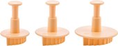 Формочки с поршнем, листья розы, 3шт. Tescoma DELICIA DECO 632940
